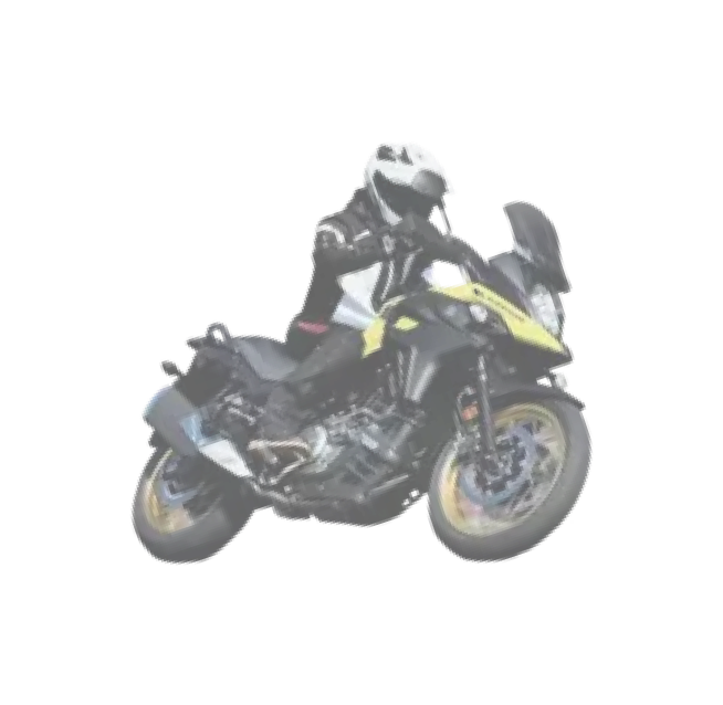 Suzuki Yellow Bike Shrinking