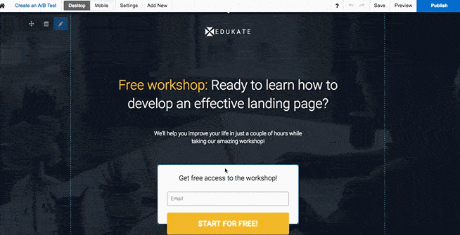 Website Design-Instant Page