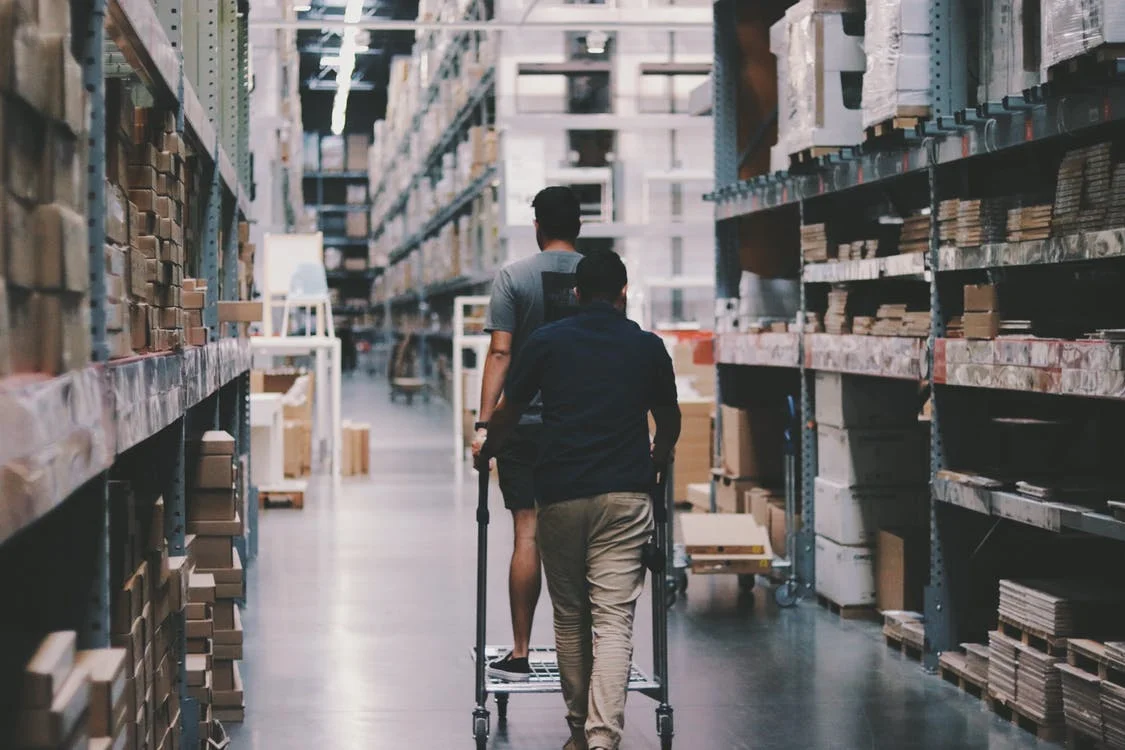 Retail Business Storage Room