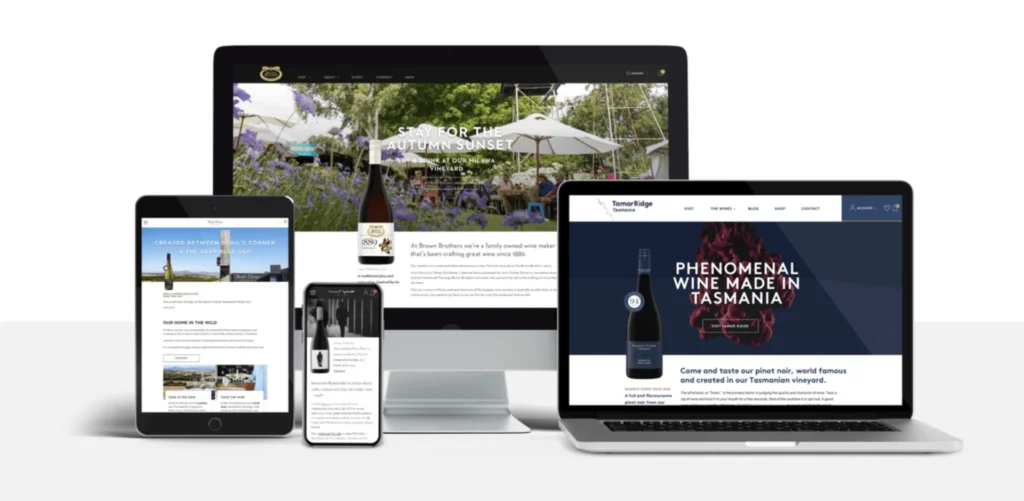 Ecommerce Website Mockup on Various Devices