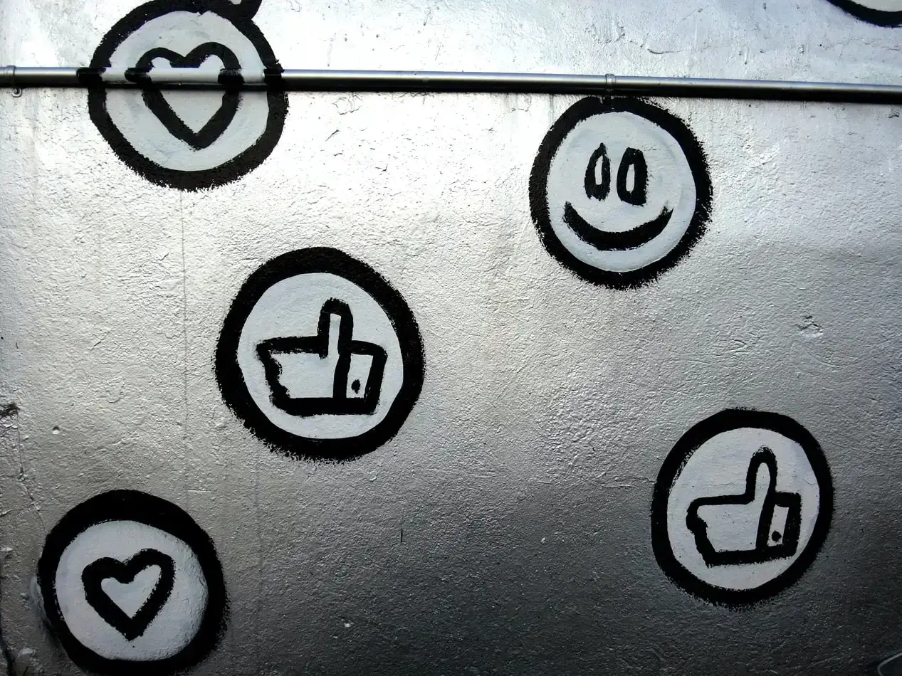 Emoticons on the Wall
