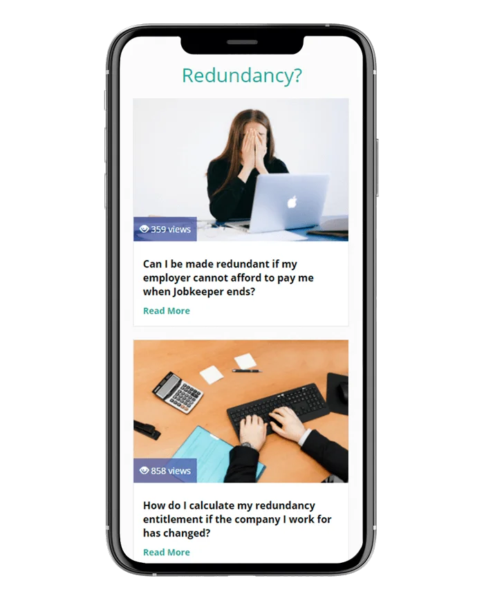 McDonald Murholme Blogs Page Design Mockup