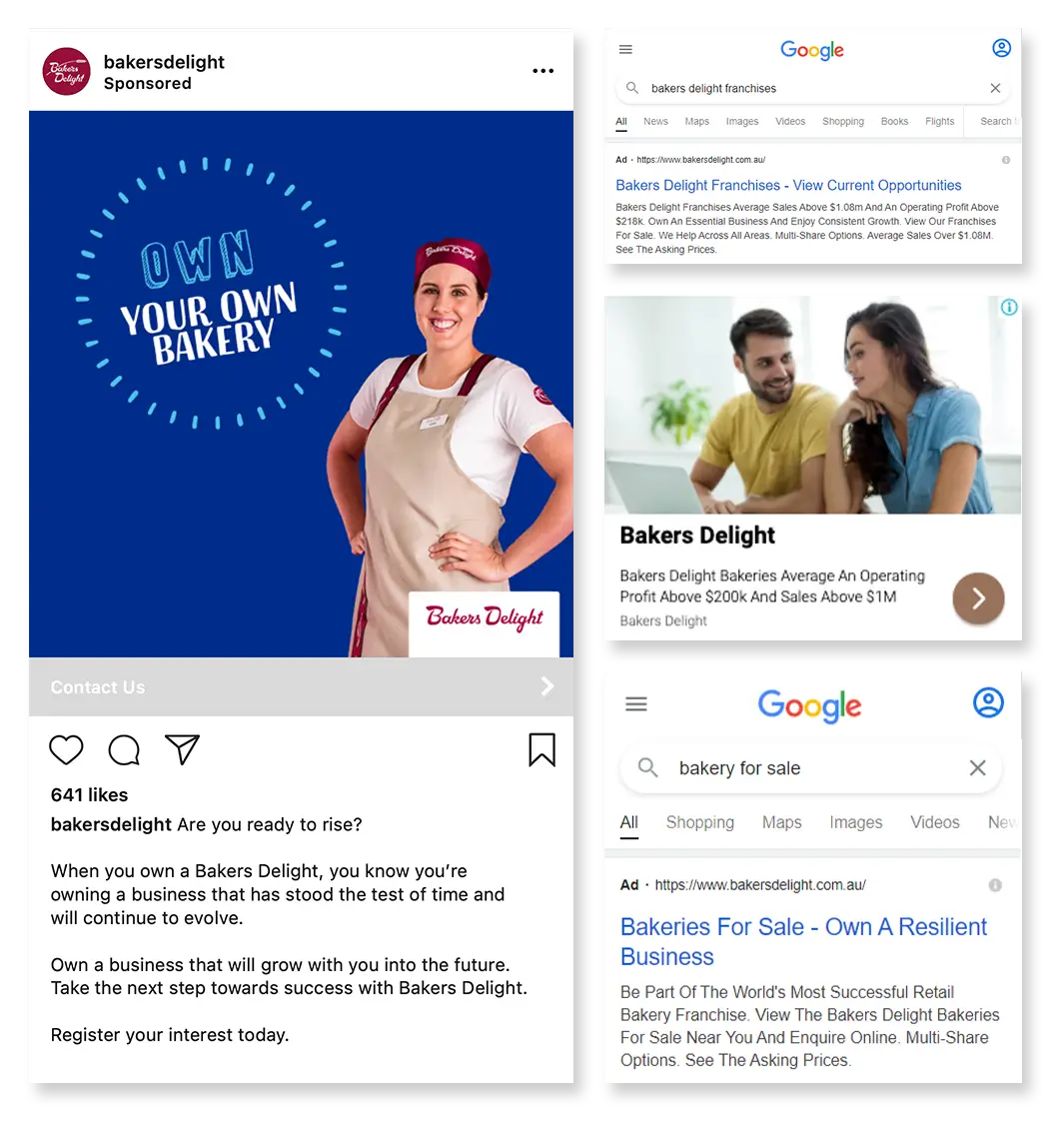 Social Media Advertising-Bakers Delight