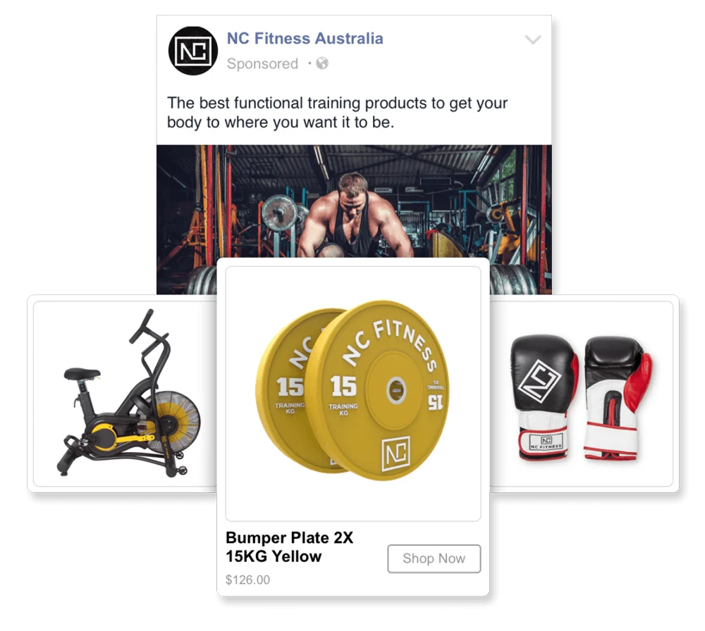 NC Fitness USA social media advertising
