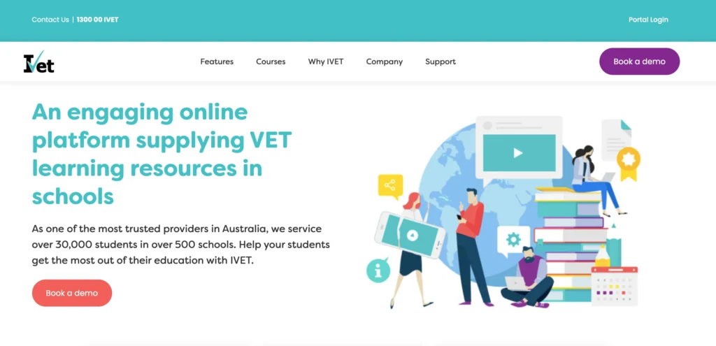 Ivet Institute Website Design