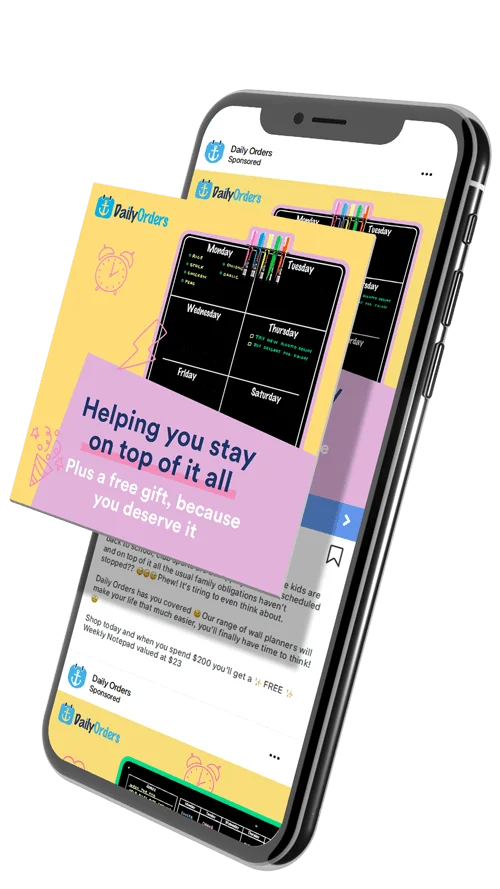 Daily Orders Social Media Advertising