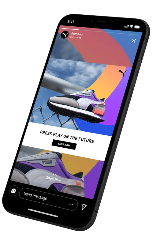 Puma Social Advertising Design-istagram Story