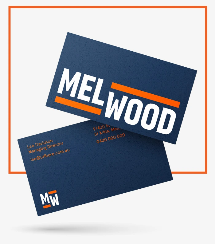 Melwood Business Card Design