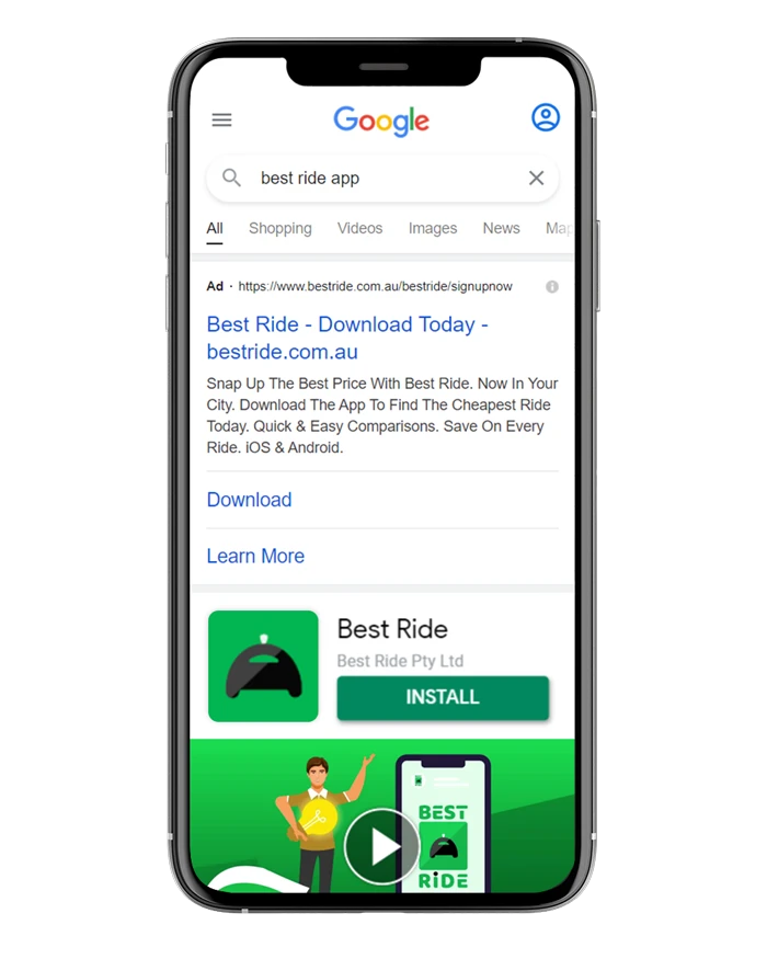 Best Ride Search Engine Advertising