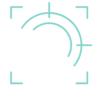 Targetting Audience via Social Media Icon