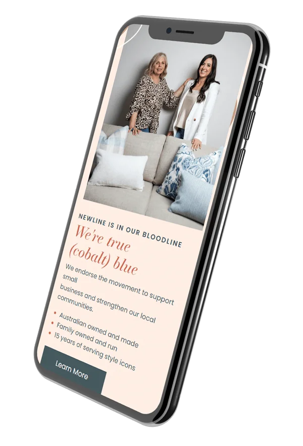 Newline-Creative Copywriting on Mobile Display