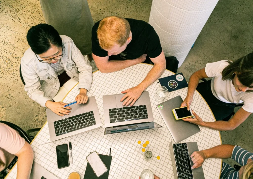 Team Meeting for Facebook Ads Strategy
