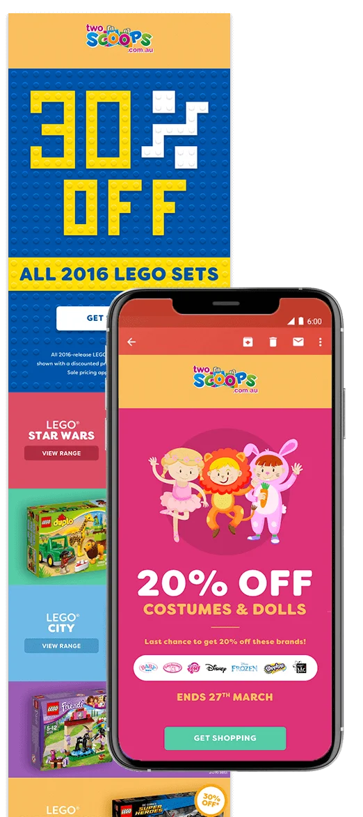 Two Scoops Email Marketing