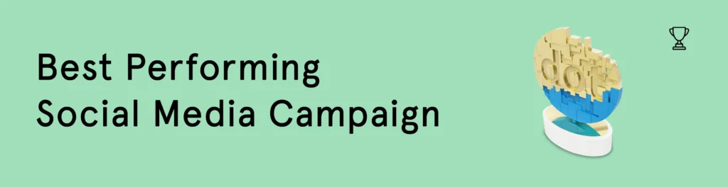 Best Performing Social Media Campgain Awards