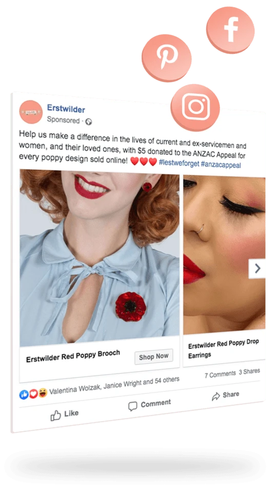 Erstwilder Facebook Ads