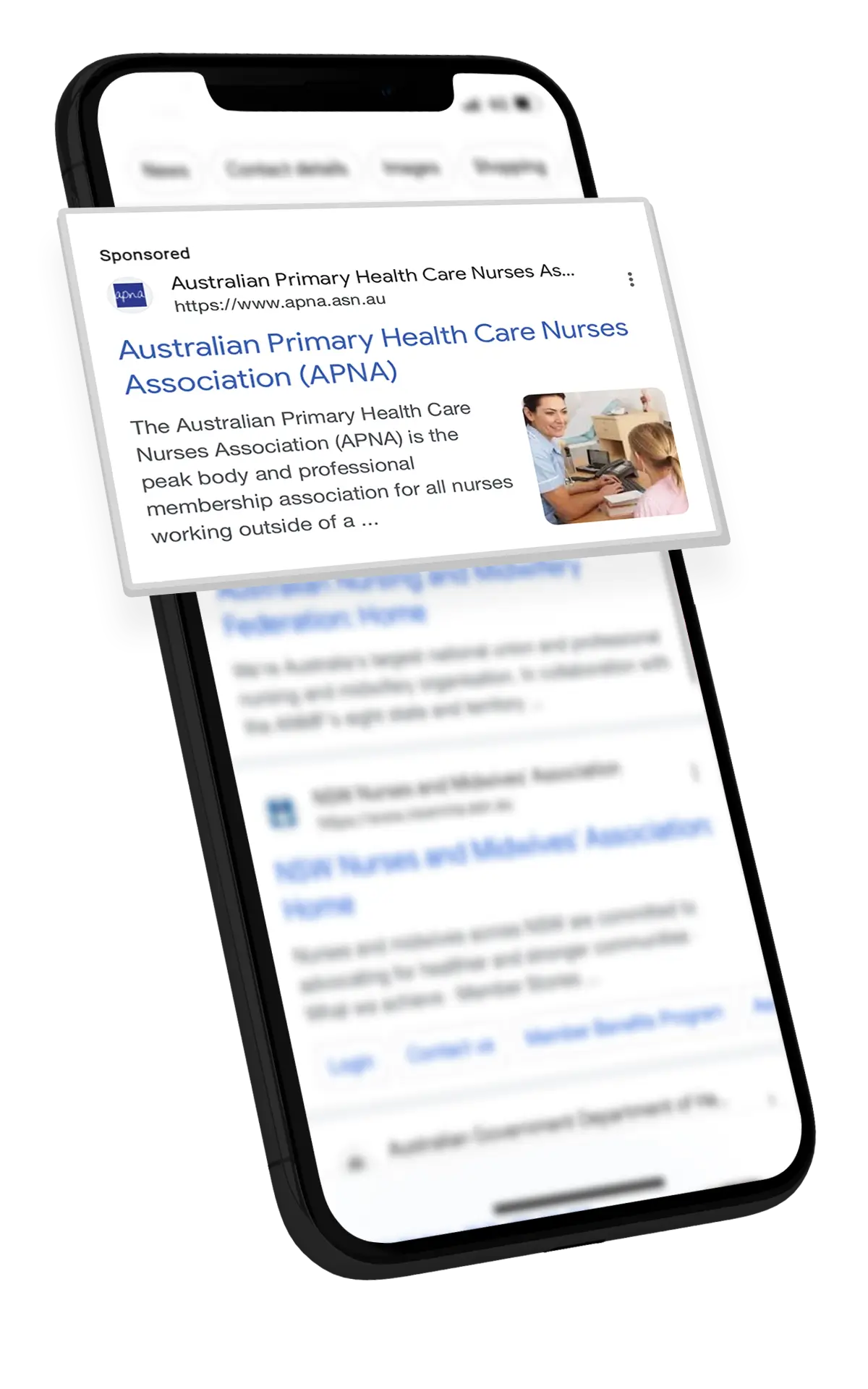 google ads marketing mockup