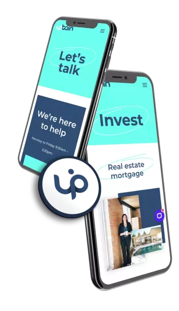 double phone site mockups