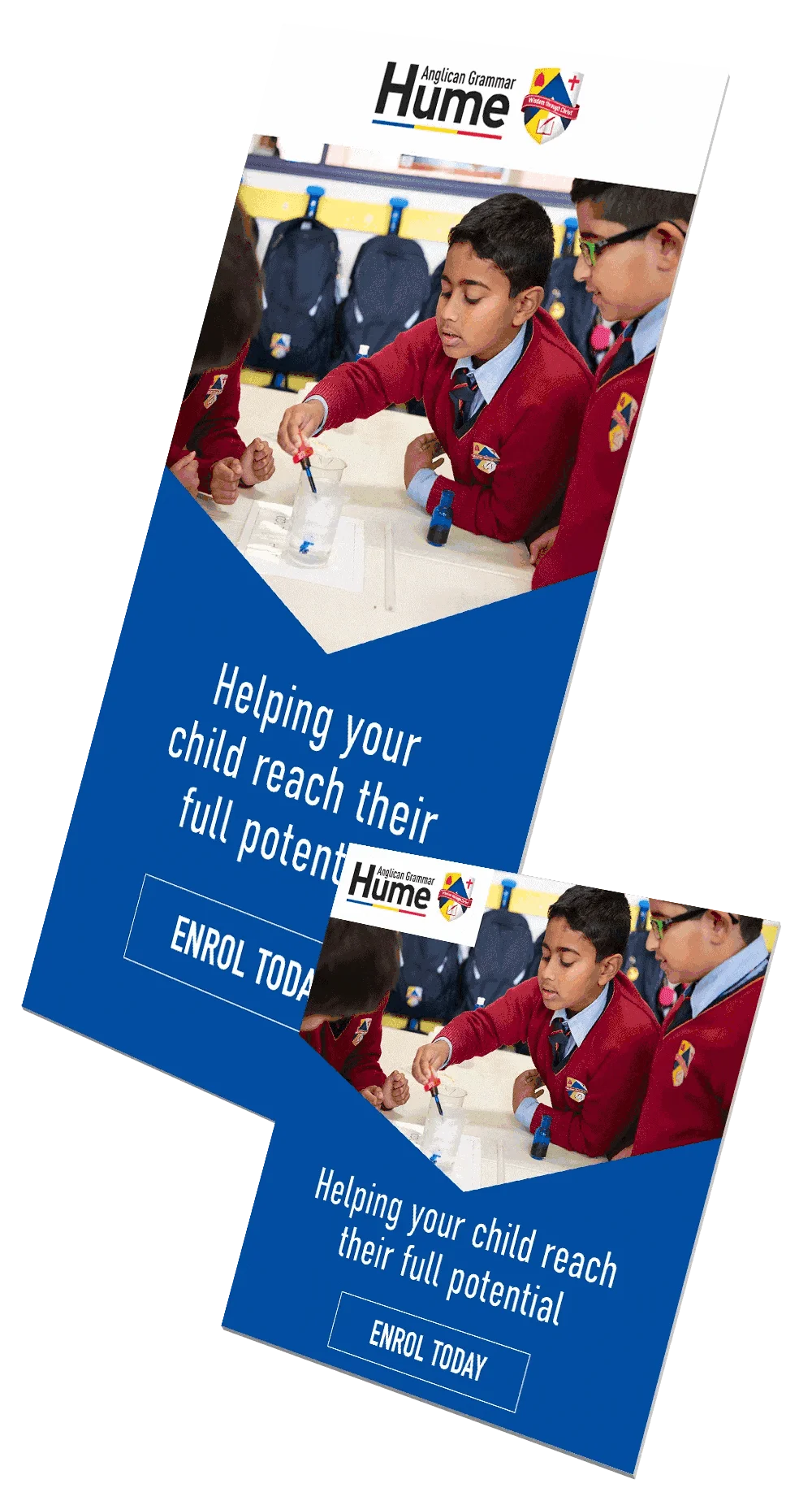 Hume Grammar Brochure Loop Animation