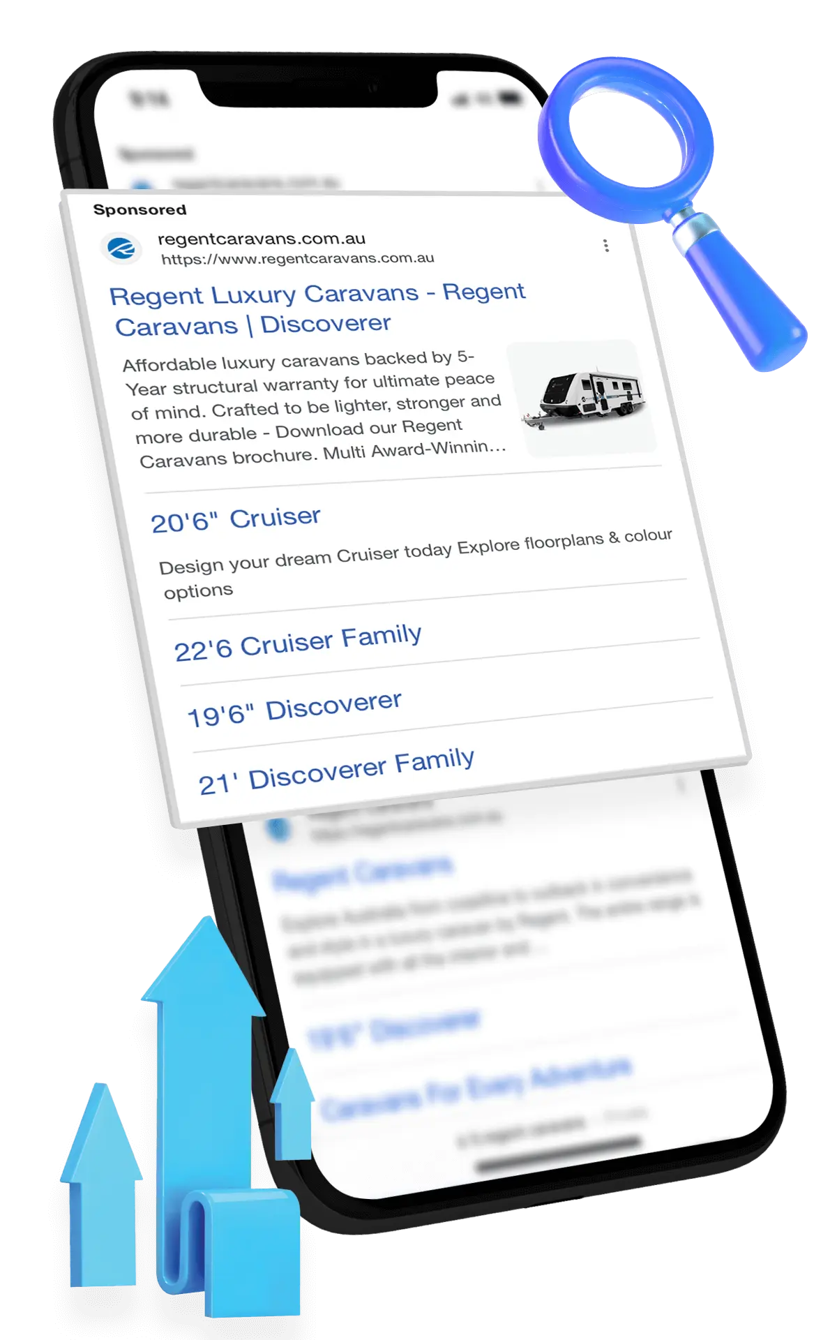 Regent Caravans Search Engine Advertising