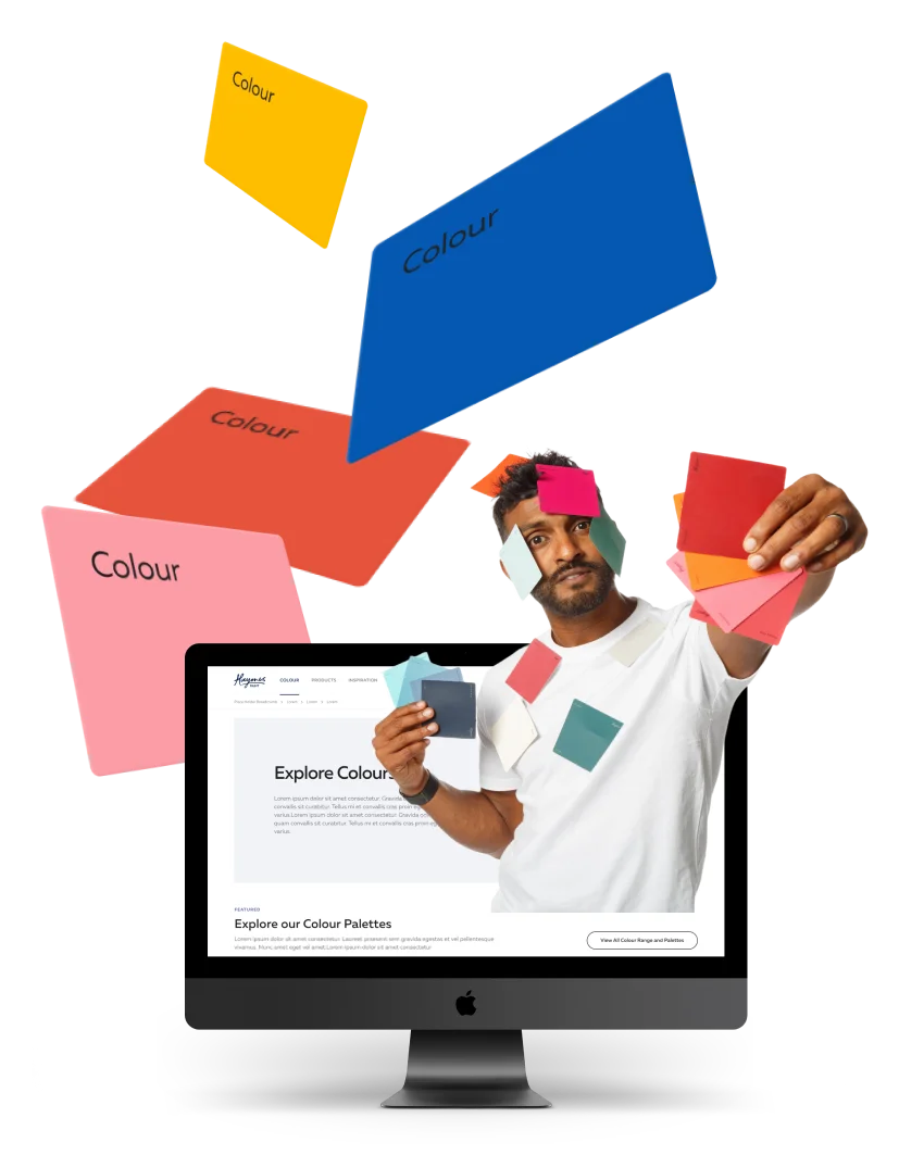 Extensive Range of Color Choices on Haymes Paint Website