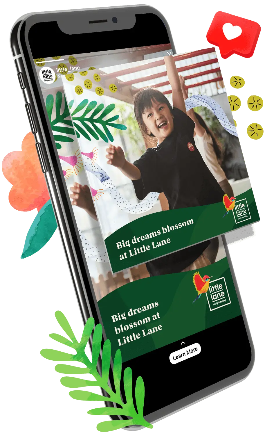 Little Lane Instagram Advertisement