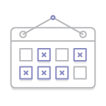 Automated Social Media Content Management Icon