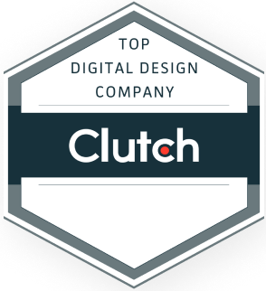 Clutch Top Digital Design Company Award Badge USA
