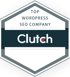 Clutch Top Wordpress Seo Company Badge USA